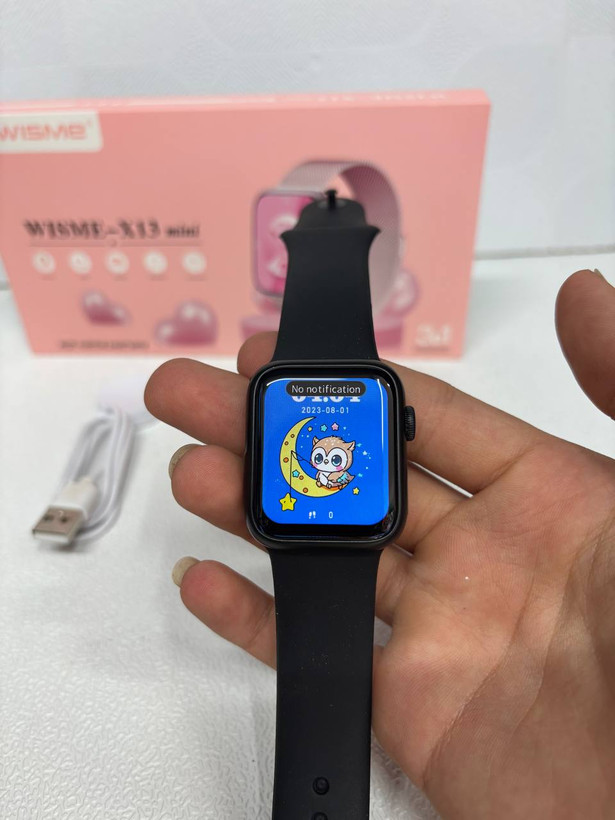 ساعت هوشمند ویسمی WISME مدل X13 Mini سایز ۴۱ میلیمتری (طرح اپل واچ ۱۰)