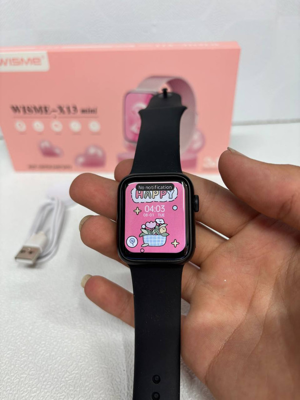 ساعت هوشمند ویسمی WISME مدل X13 Mini سایز ۴۱ میلیمتری (طرح اپل واچ ۱۰)