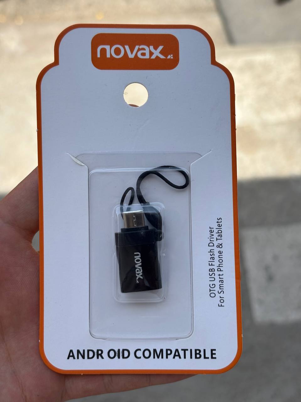 تبدیل Type-C OTG نووکس Novax مدل بند آویز