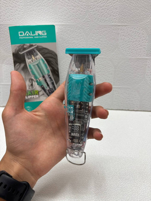 ماشین اصلاح و خط زن حرفه ای دالینگ (DALING) مدل DL-1631 بدنه شفاف
