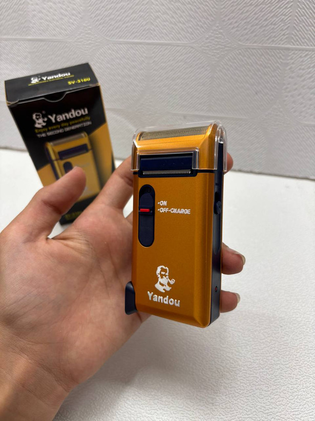 شیور و ریش تراش جیبی یاندو (Yandou) مدل SV-316U طلایی