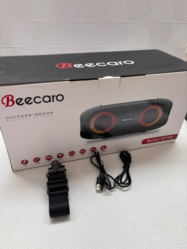 اسپیکر بلوتوثی پرتابل بیکارو (Beecaro) مدل GF702