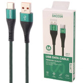 کابل تبدیل USB به Type-C شوش SHOOSH مدل SH115C جریان 5A طول ۱۱۰ سانتیمتر