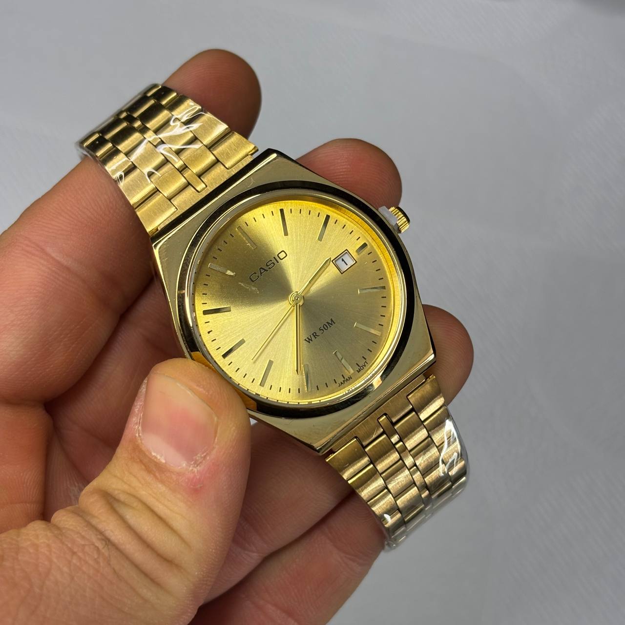 ساعت مچی کاسیو Casio مدل کلاسیک تقویم‌دار ضد آب ۵۰ متر WR 50M