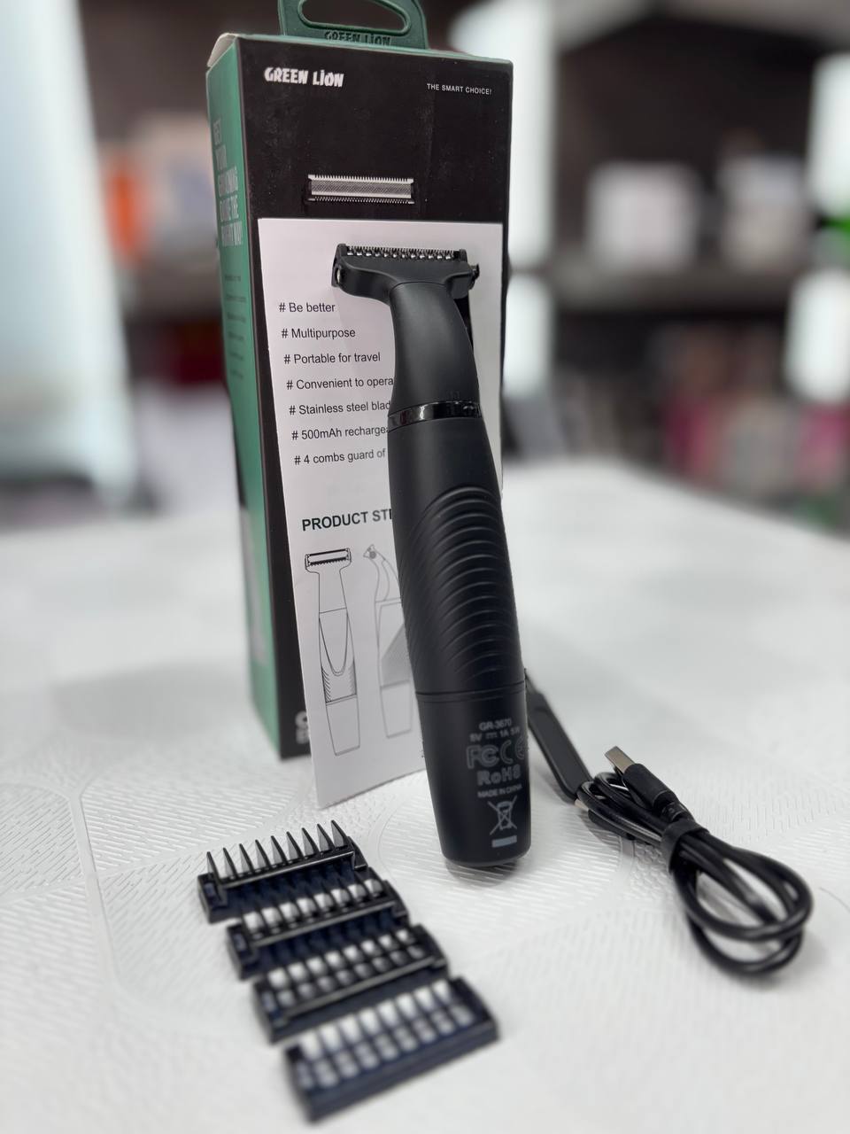 ماشین اصلاح موی صورت گرین لاین مدل One Blade