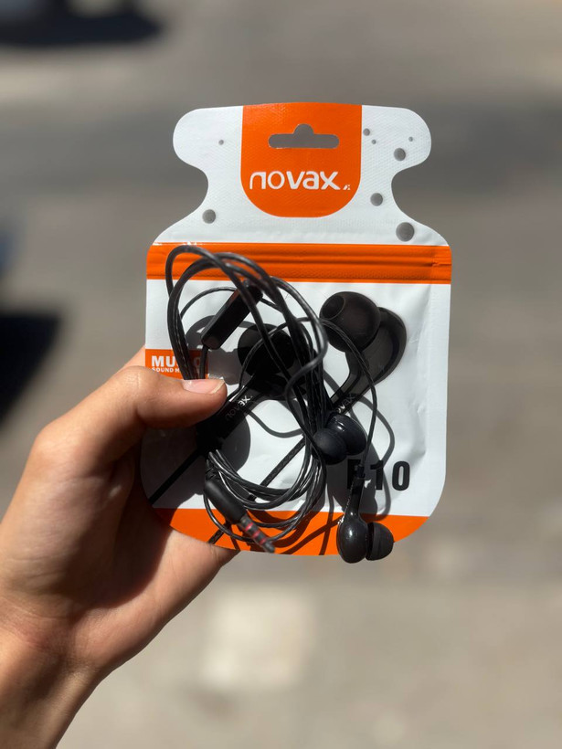 هندزفری سیمی نواکس مدل Novax F10 با جک ۳.۵ میلیمتری