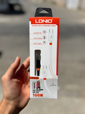 کابل شارژ سوپر فست ۱۰۰ وات الدینیو LDNIO LS-575 (تایپ سی به تایپ سی)