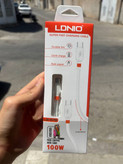 کابل شارژ سوپر فست ۱۰۰ وات الدینیو LDNIO LS-575 (تایپ سی به تایپ سی)