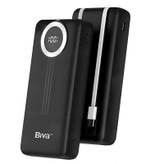 پاوربانک فست شارژ ۱۰,۰۰۰ میلیآمپر بیوا مدل Biva BP-039 (توان ۲۲.۵ وات با کابل متصل)