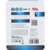 فلش مموری ۱۶ گیگابایت ویکو من مدل Vicco man VC16GFD300 USB 3.0