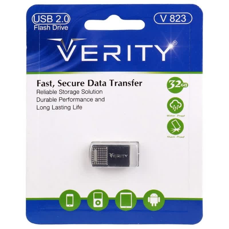 فلش مموری ۳۲ گیگابایت وریتی مدل Verity V823 USB 2.0