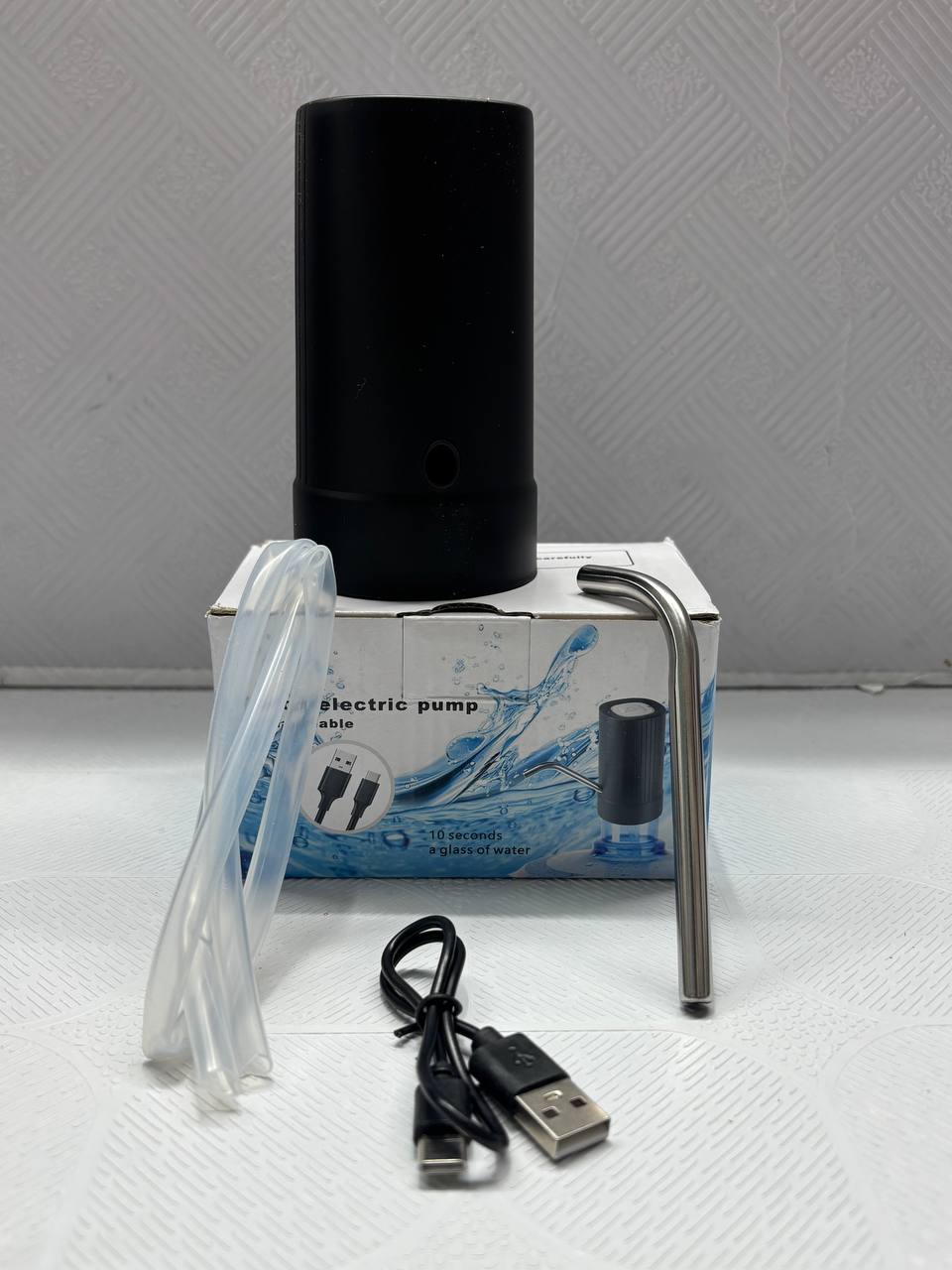 پمپ آب شارژی لمسی گالونی مدل Touch Electric Pump