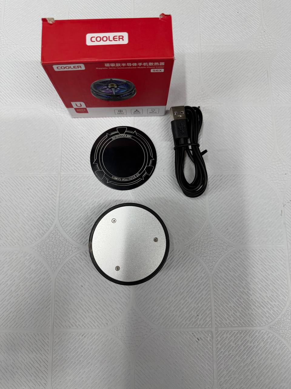 فن و رادیاتور خنک‌کننده مگنتی گوشی مدل S6X
