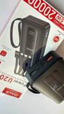 پاوربانک 22.5 وات اوالی مدل ipower u20000 ظرفیت 20000 میلی آمپرساعت