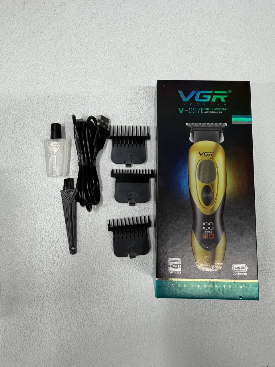 ماشین اصلاح و خط زن وی جی آر مدل VGR V-227