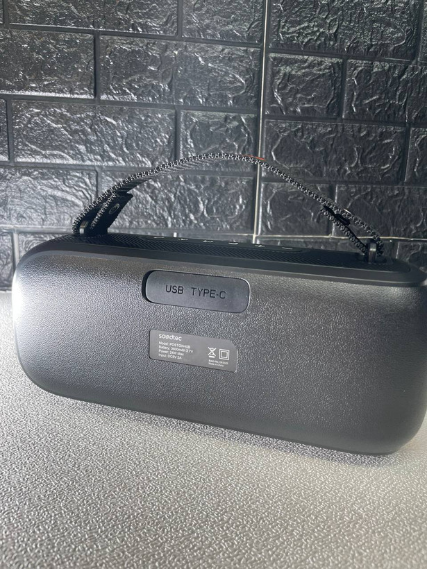 اسپیکر بلوتوثی پرتابل ساندتک Soundtec Gala Lite RGB (بیس عمیق و ۶.۵ ساعت شارژدهی)