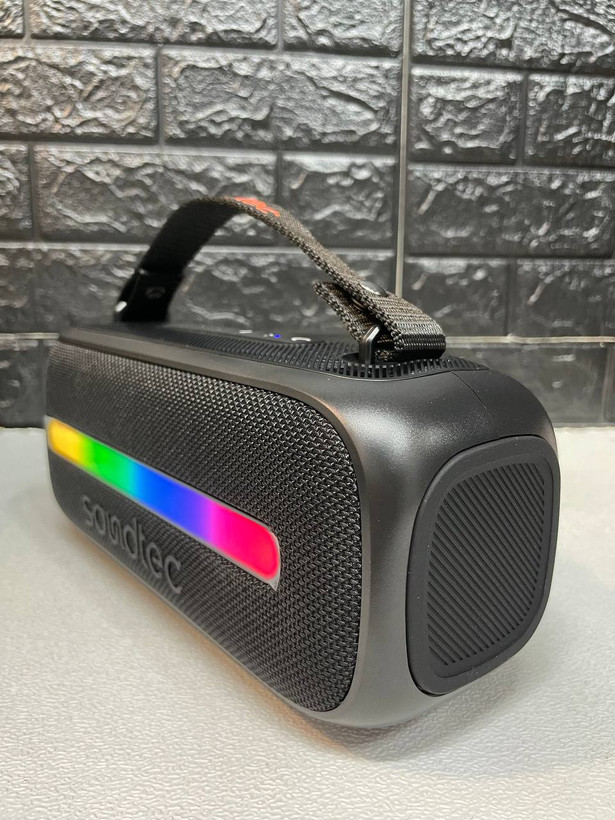 اسپیکر بلوتوثی پرتابل ساندتک Soundtec Gala Lite RGB (بیس عمیق و ۶.۵ ساعت شارژدهی)