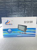 پروژکتور LED ۱۲ ولت ۵۰ وات CAICAI (سیار گیرهدار مخصوص خودرو و کمپینگ)