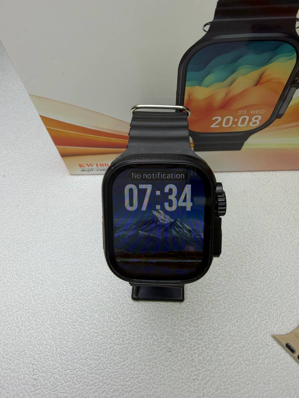 ساعت هوشمند KEQIWEAR KW100 Ultra 3 به همراه 7 بند