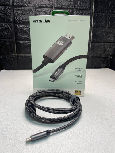 کابل تبدیل USB-C به HDMI گرین لاین مدل 4K طول 2 متر
