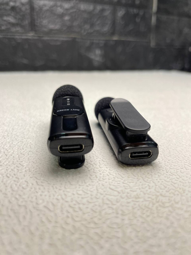 ست میکروفون بی سیم گرین لاین مدل GM-76X با درگاه اتصال USB-C/لایتنینگ/USB-A