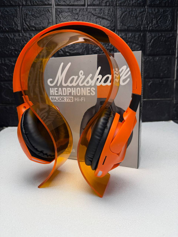 هدفون بی سیم چراغ دار RGB مارشال Marshall Major 770