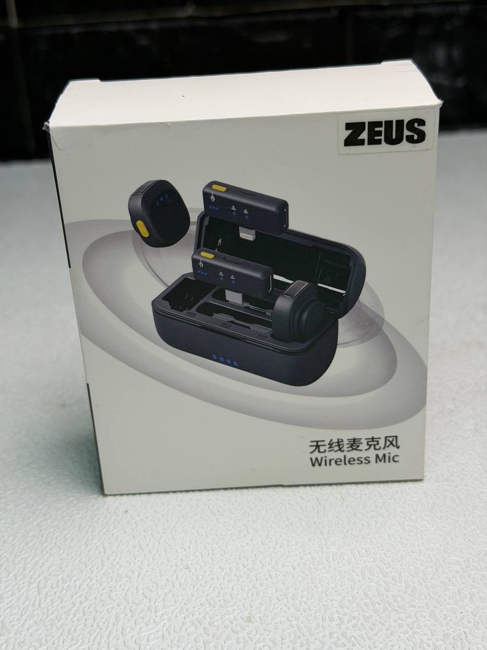 میکروفن یقه‌ای بی‌سیم مدل SX27 با درگاه USB Type-C و لایتنینگ، دارای قابلیت کاهش نویز